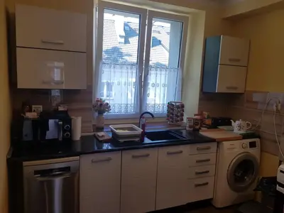 Kuchnia lub aneks kuchenny w obiekcie Apartament Stronie Śląskie Wita