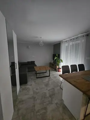 Część wypoczynkowa w obiekcie Bike Center 1 apartament