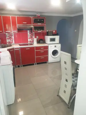 Kuchnia lub aneks kuchenny w obiekcie Pension u Danuśki z Bogdańca