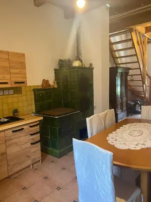 Kuchnia lub aneks kuchenny w obiekcie Zacisze Kotła