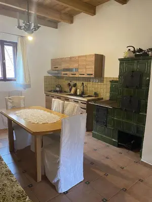 Kuchnia lub aneks kuchenny w obiekcie Zacisze Kotła