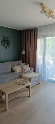 Część wypoczynkowa w obiekcie Domek Wilk