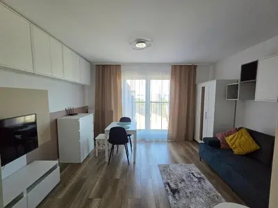 Kuchnia lub aneks kuchenny w obiekcie Studio Centrum Tęczowa