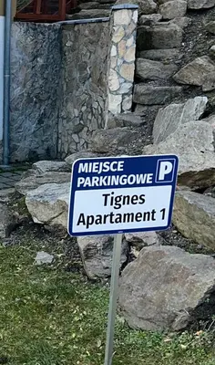Certyfikat, podpis lub inny dokument wystawiony w obiekcie Apartament Czarna Góra Tignes 1