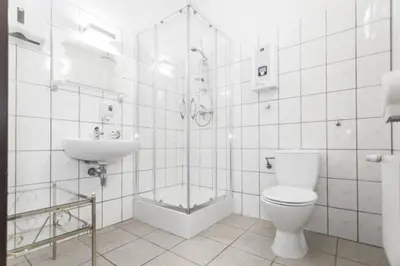 Łazienka w obiekcie W Starym Młynie