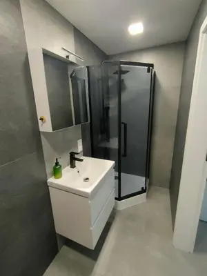 Łazienka w obiekcie Apartamenty Monte Cassino