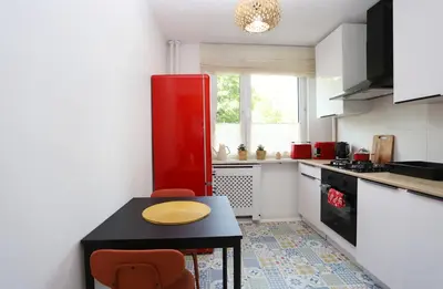 Kuchnia lub aneks kuchenny w obiekcie Apartament PodZamek