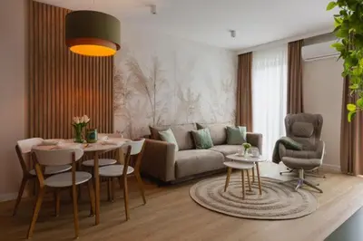 Część wypoczynkowa w obiekcie Apartament Zrelaksuj się