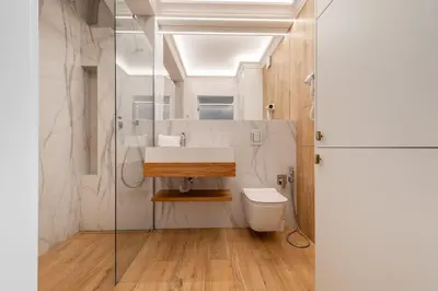 Łazienka w obiekcie RentPlanet - Halo Apartament