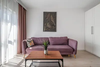 Część wypoczynkowa w obiekcie RentPlanet - Apartament Ptasia