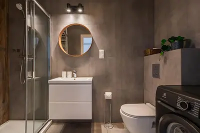 Łazienka w obiekcie RentPlanet - Apartament Ptasia