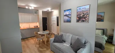 Kuchnia lub aneks kuchenny w obiekcie Fairytales Apartment River Point