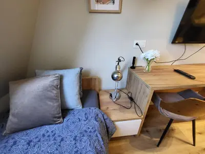 Telewizja i/lub zestaw kina domowego w obiekcie AS ELITE Apartament-Studio 10