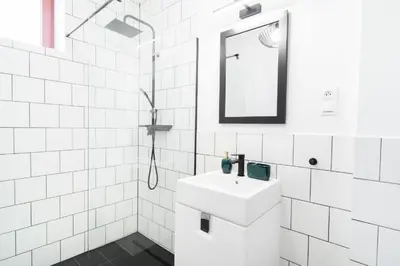 Łazienka w obiekcie Katedralna Apartamenty