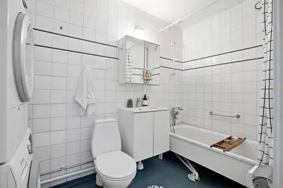 Łazienka w obiekcie Piekny apartament u Moniki