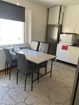Kuchnia lub aneks kuchenny w obiekcie Piekny apartament u Moniki