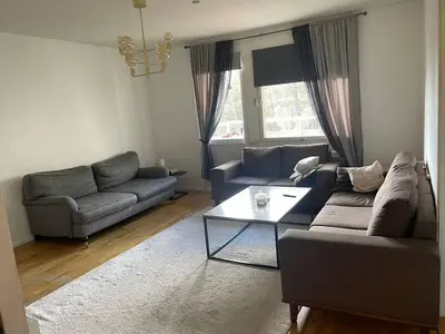 Część wypoczynkowa w obiekcie Piekny apartament u Moniki