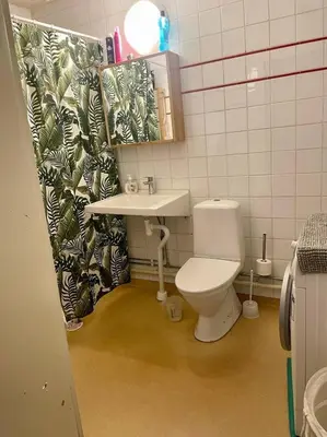 Łazienka w obiekcie Piekny apartament u Moniki