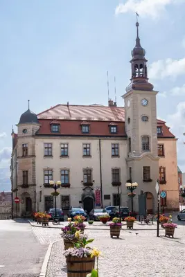 Budynek, w którym mieści się apartament