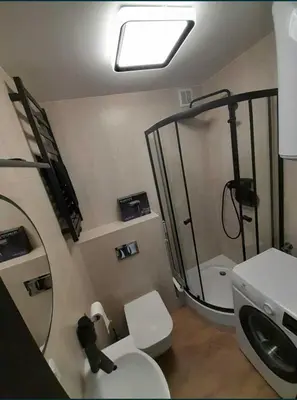 Łazienka w obiekcie Mikrokawalerka w ścisłym centrum