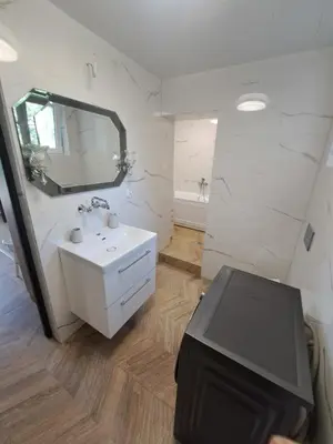 Łazienka w obiekcie Pokoje na Bocznej