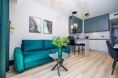 Kuchnia lub aneks kuchenny w obiekcie K52 Apartments