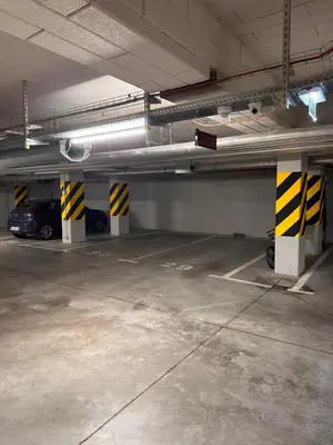 Plan piętra w obiekcie COMO Apartment parking podziemny