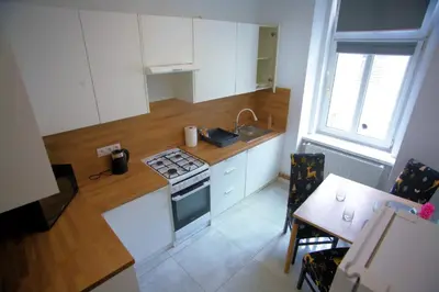 Kuchnia lub aneks kuchenny w obiekcie Apartament Arpika
