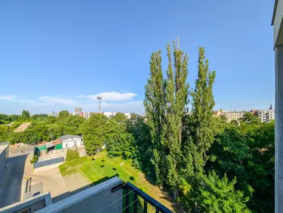 Budynek, w którym mieści się apartament