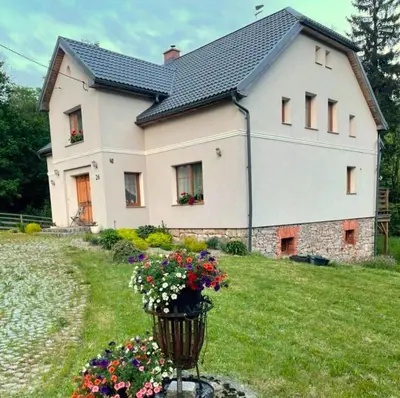Ogród w obiekcie Villa Austeria