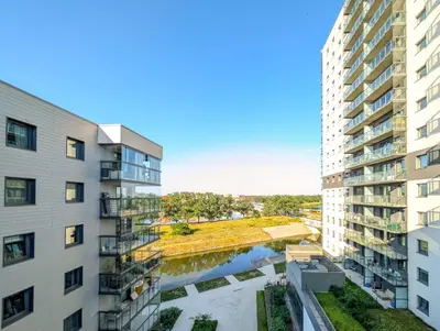 Budynek, w którym mieści się apartament