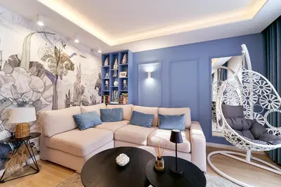 Część wypoczynkowa w obiekcie LAGUNA Apartament Polanica Residence 14 SPA z tarasem