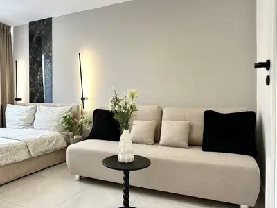Część wypoczynkowa w obiekcie ŁACIARSKA 59 Apt 3 - 200m Main Square - Self Check-In 20h - Balcony