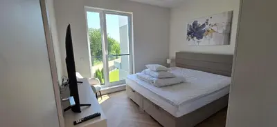 Plan piętra w obiekcie Nowoczesna Willa
