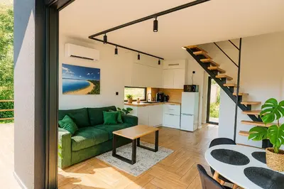 Kuchnia lub aneks kuchenny w obiekcie Treehouses