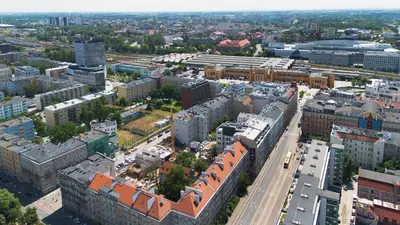 Widok na miasto Wrocław z tego apartamentu
