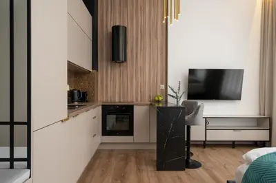 Telewizja i/lub zestaw kina domowego w obiekcie Dreamstaywro