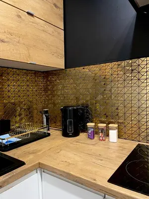 Kuchnia lub aneks kuchenny w obiekcie Apartament P52 Wrocław