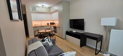 Kuchnia lub aneks kuchenny w obiekcie Fairytales Apartment River Point II
