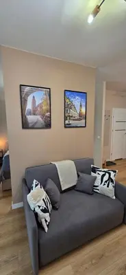 Część wypoczynkowa w obiekcie Fairytales Apartment River Point II