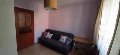 Część wypoczynkowa w obiekcie Mieszkanie na Morawce