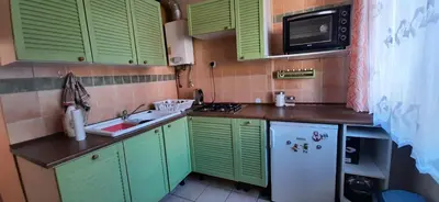 Kuchnia lub aneks kuchenny w obiekcie Mieszkanie na Morawce