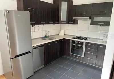 Kuchnia lub aneks kuchenny w obiekcie Apartament Lipowa