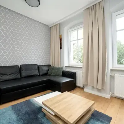 Stylish One Bedroom Apartment Perfectly Located by Noclegi Renters