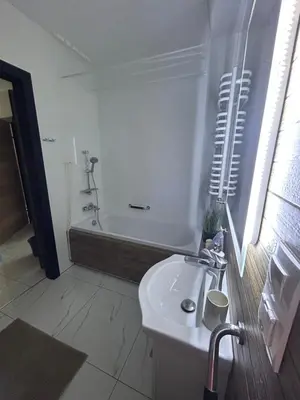 Łazienka w obiekcie Apartament Dobrzec