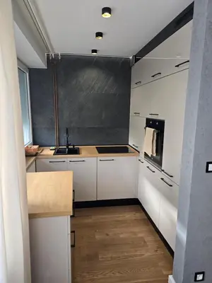 Kuchnia lub aneks kuchenny w obiekcie ApartPodmiejska