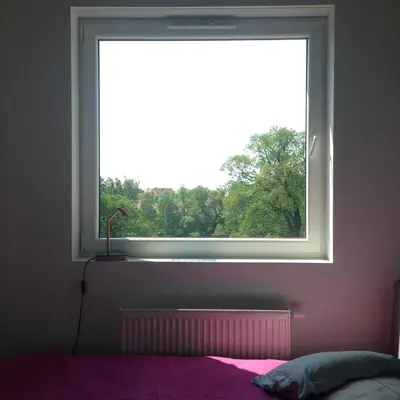 Łóżko lub łóżka w pokoju w obiekcie Mieszkanie w stylu Loft