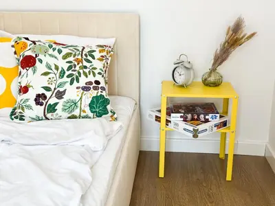 Łóżko lub łóżka w pokoju w obiekcie Kościuszki 4a Comfort Suite