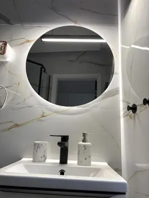 Łazienka w obiekcie Apartament Olesno