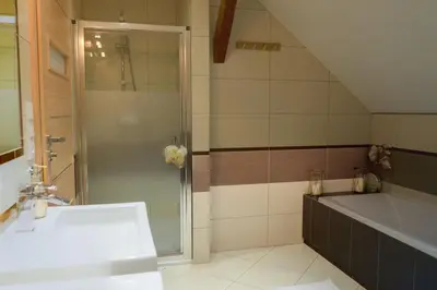 Łazienka w obiekcie Apartament Przyjemna Opole